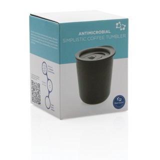 Taza de café promocional antimicrobiana simplista